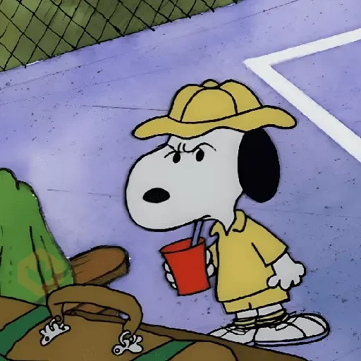 ♥️ Snoopy enojado 😡 sticker 26