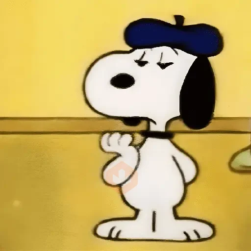 ♥️ Snoopy enojado 😡 sticker 17