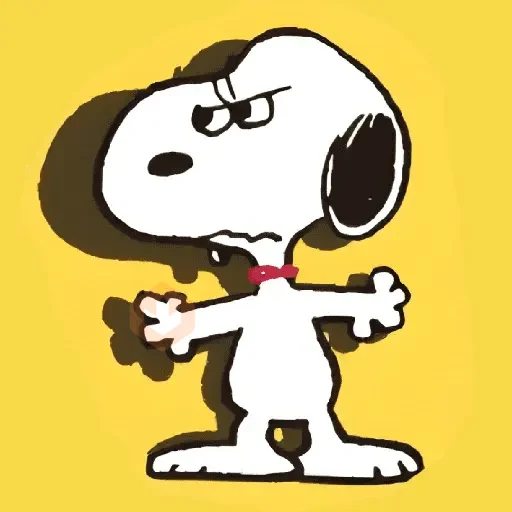♥️ Snoopy enojado 😡 sticker 22