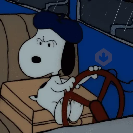 ♥️ Snoopy enojado 😡 sticker 29