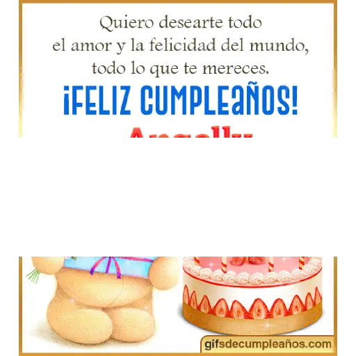 feliz cumpleaños