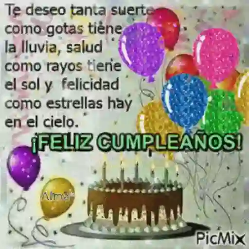 feliz cumpleaños