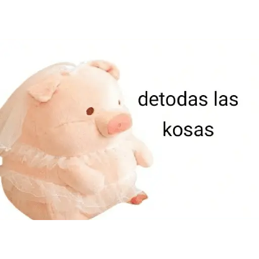 Perdonenmen a todos no acepto🐖