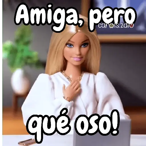 Barbie para contestar 👗🎀💅