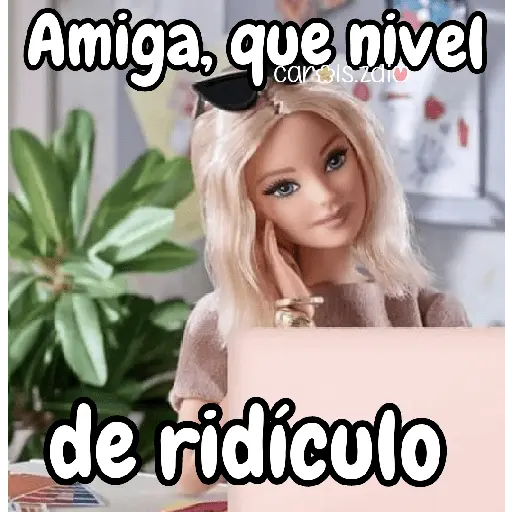Barbie para contestar 👗🎀💅