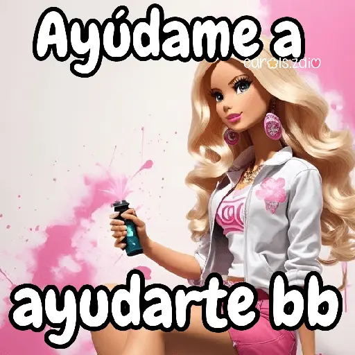 Barbie para contestar 👗🎀💅