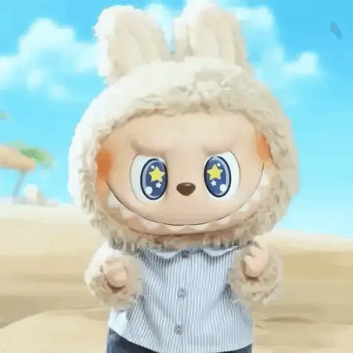LABUBU 🤎🙉💙