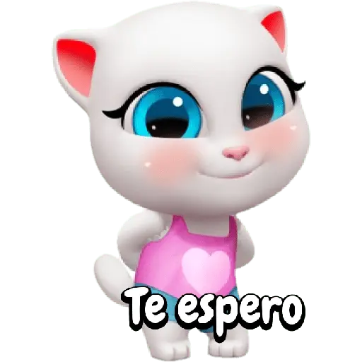 My talking Ángela 🐱✨🎀