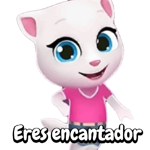 My talking Ángela 🐱✨🎀