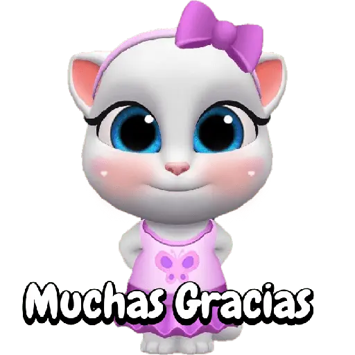 My talking Ángela 🐱✨🎀