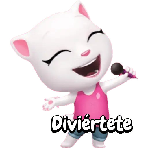 My talking Ángela 🐱✨🎀