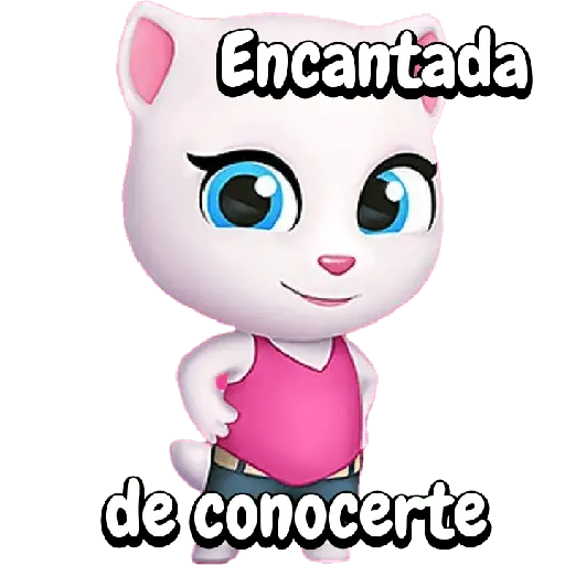 My talking Ángela 🐱✨🎀