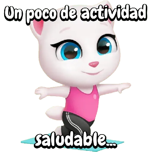 My talking Ángela 🐱✨🎀