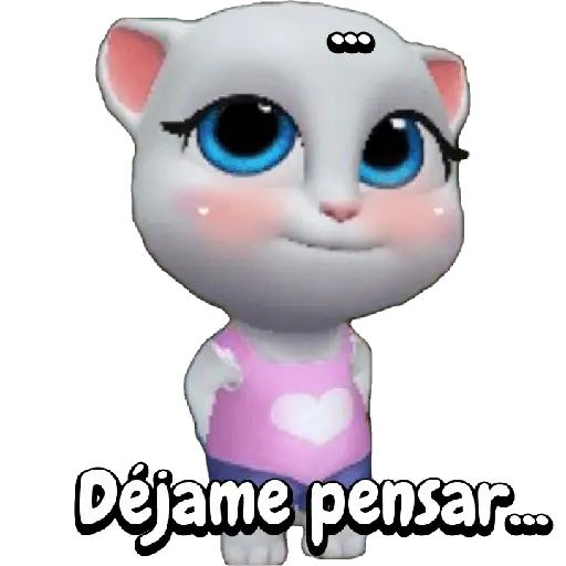 My talking Ángela 🐱✨🎀