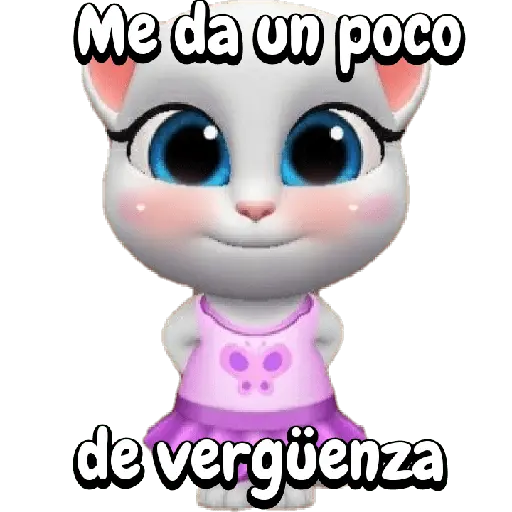 My talking Ángela 🐱✨🎀