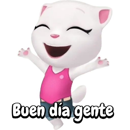 My talking Ángela 🐱✨🎀