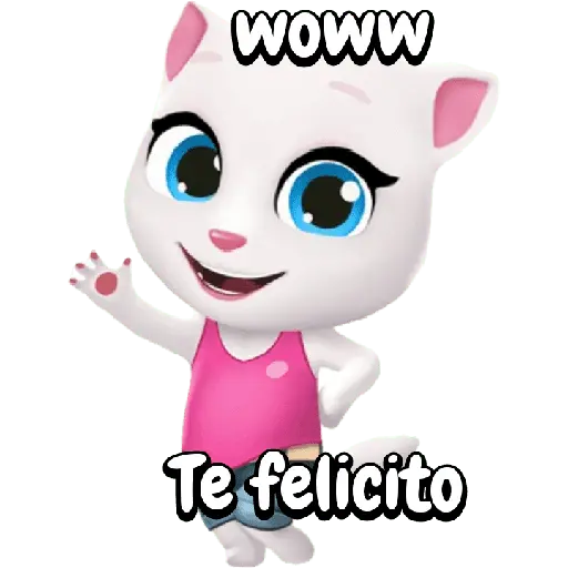 My talking Ángela 🐱✨🎀