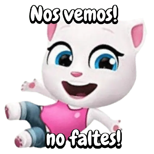 My talking Ángela 🐱✨🎀