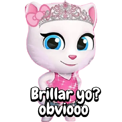 My talking Ángela 🐱✨🎀