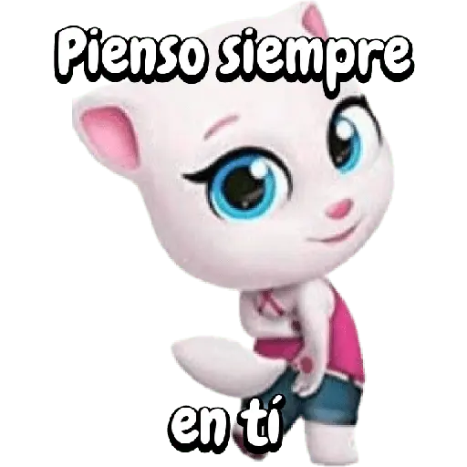 My talking Ángela 🐱✨🎀