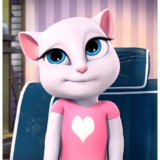My talking Angela 🎀😻