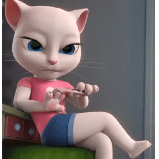 My talking Angela 🎀😻