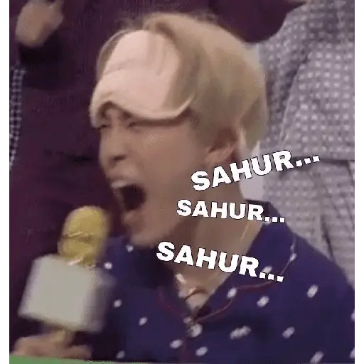 meme ramadhan K-Pop 