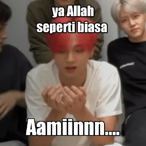 meme ramadhan K-Pop 
