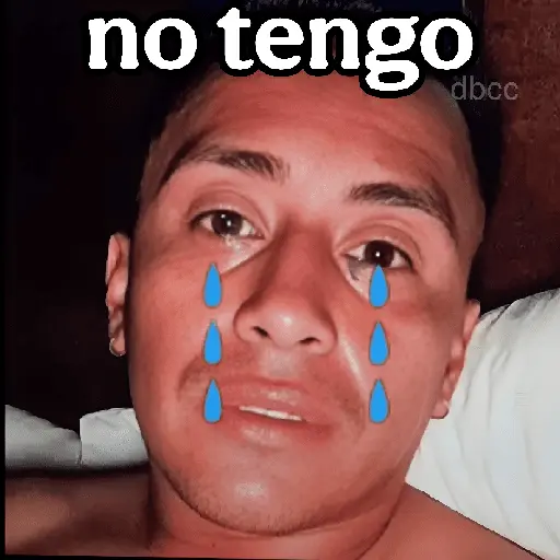 cueva llorando 😎 cristian