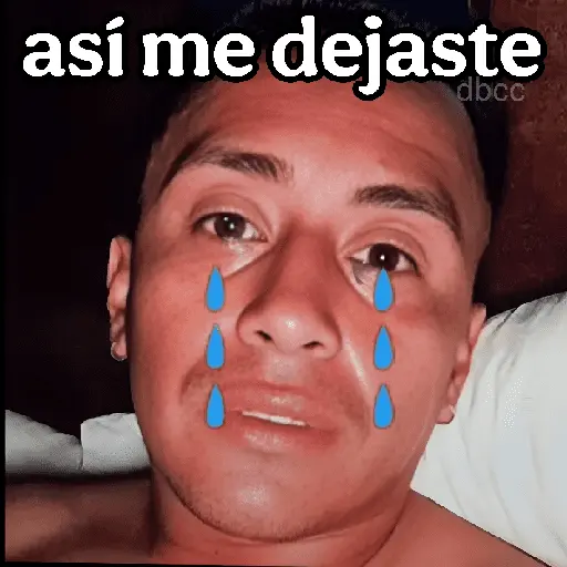 cueva llorando 😎 cristian
