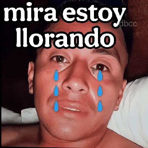 cueva llorando 😎 cristian