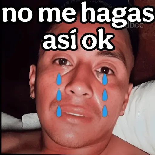 cueva llorando 😎 cristian