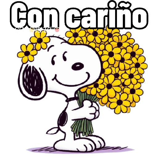 🌻 Flores Amarillas Snoopy 🌻 preview