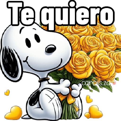 🌻 Flores Amarillas Snoopy 🌻 preview