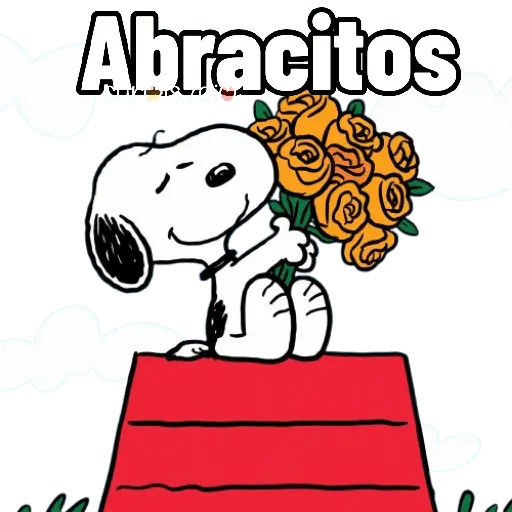 🌻 Flores Amarillas Snoopy 🌻