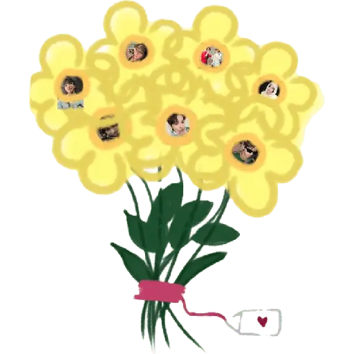bts flores amarillas🌻🌼