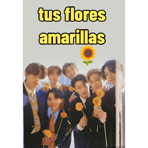bts flores amarillas🌻🌼 preview