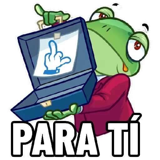 Sapo para contestar 🐸📲