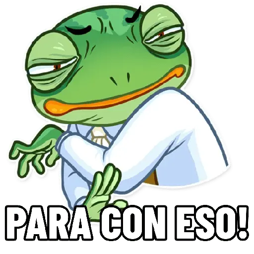 Sapo para contestar 🐸📲
