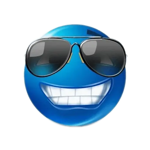Emoji azul 🔵