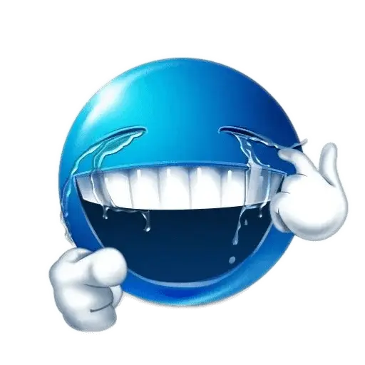 Emoji azul 🔵