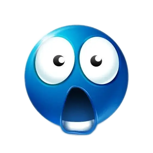 Emoji azul 🔵