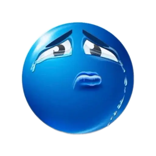 Emoji azul 🔵