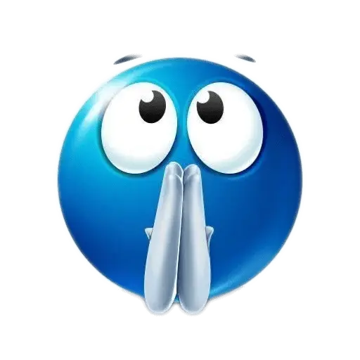 Emoji azul 🔵