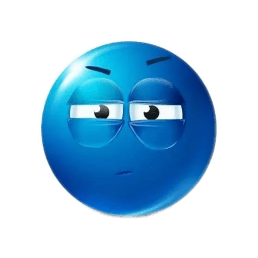 Emoji azul 🔵 preview