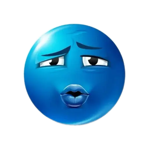 Emoji azul 🔵