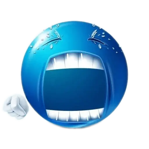 Emoji azul 🔵