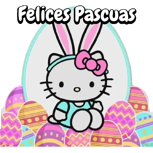 Hello Kitty Happy Easter 🐇