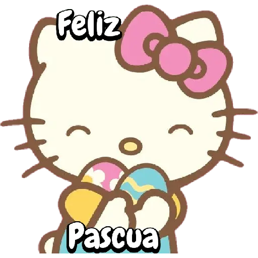 Hello Kitty Happy Easter 🐇