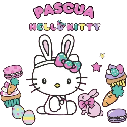 Hello Kitty Happy Easter 🐇